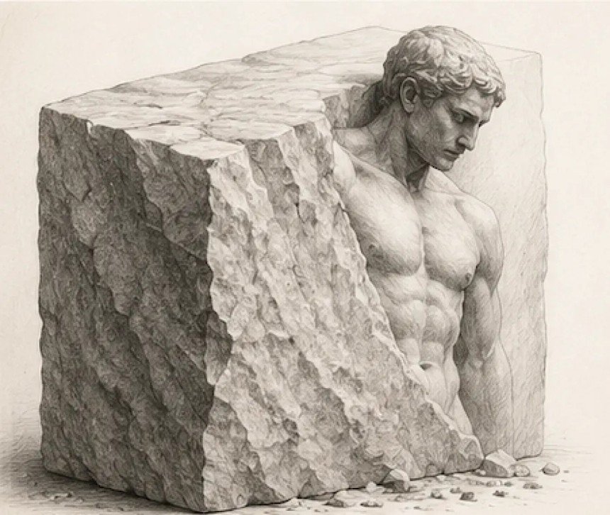 The Statue in the Marble